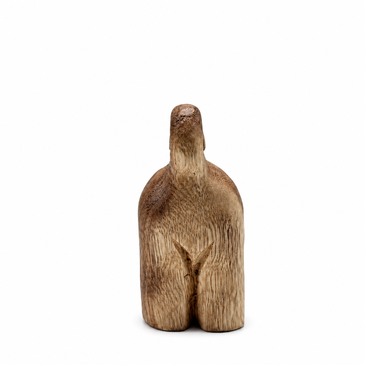 Left Rear wooden cat
