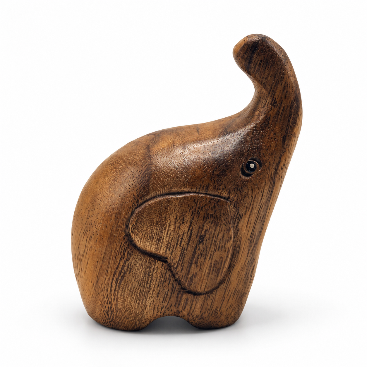 Dark Side A wooden elephant
