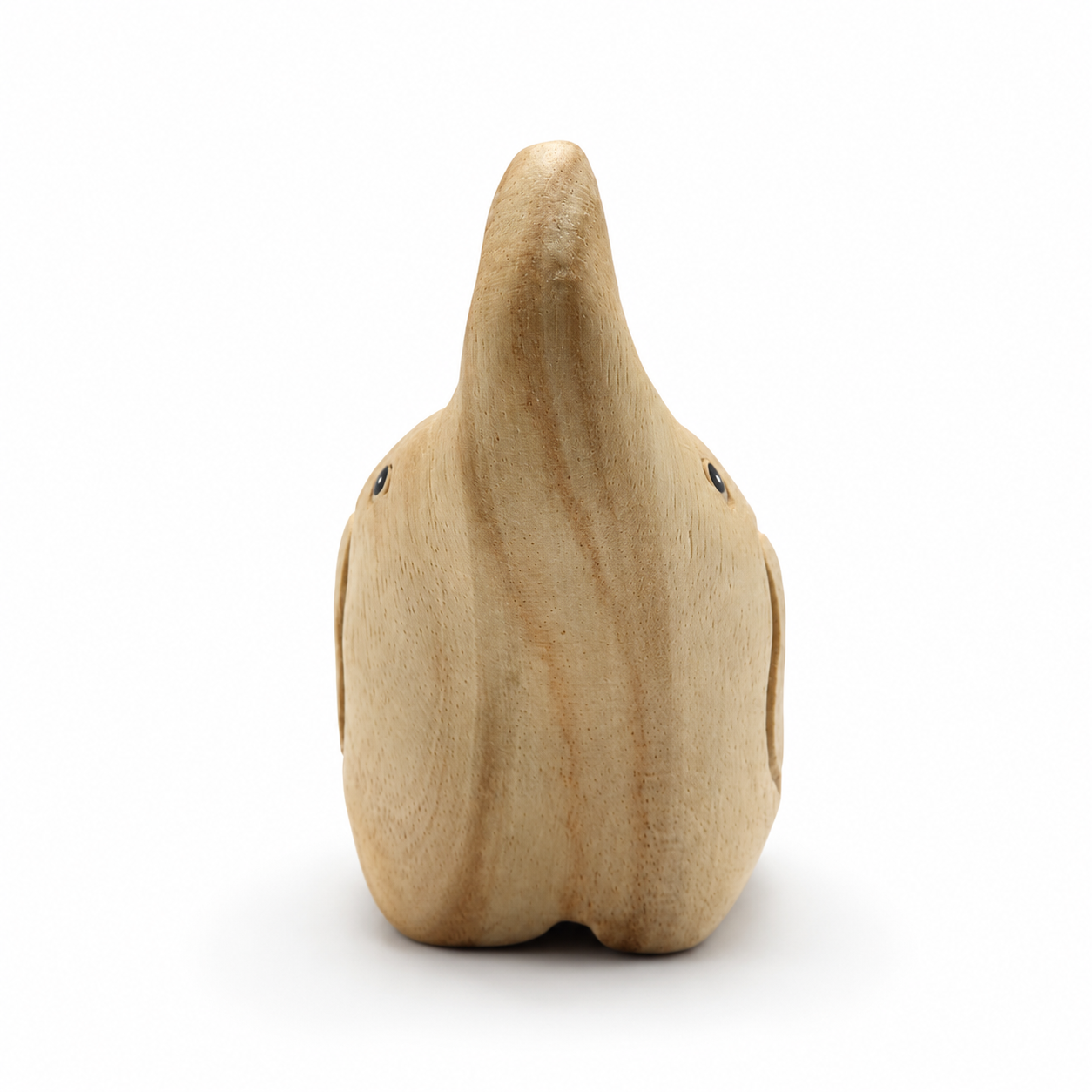 Pale Front wooden elephant